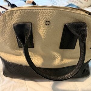 Kate Spade Pebbled Leather Satchel + Matching Wallet